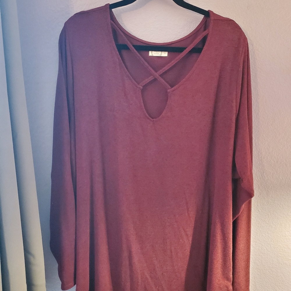 Sz 3x Maurices red sweater